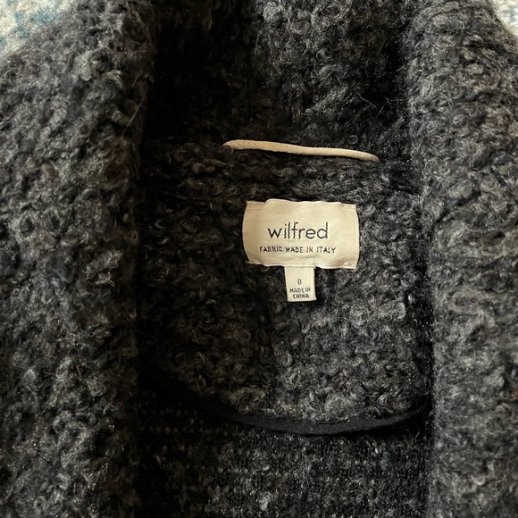 Wilfred Chevalier wool gray jacket cardigan - Picture 4 of 10